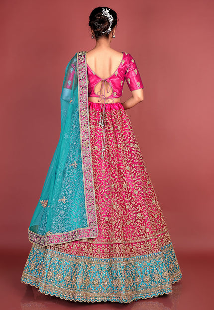 Rani Designer Net Lehenga Choli