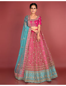 Rani Designer Net Lehenga Choli
