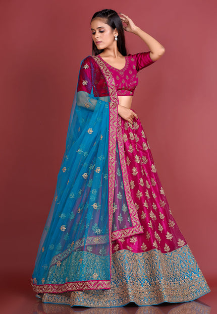 Rani Net Lehenga Choli