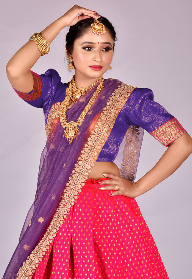 Rani Banarasi Silk Lehenga