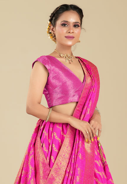 Rani Banarasi Silk Lehenga