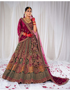 Rani Wedding Lehenga
