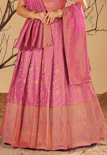 Rani Banarasi Gown
