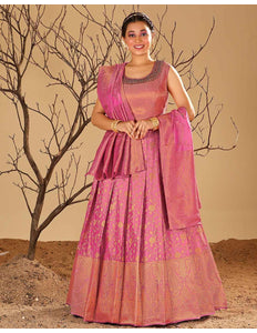 Rani Banarasi Gown