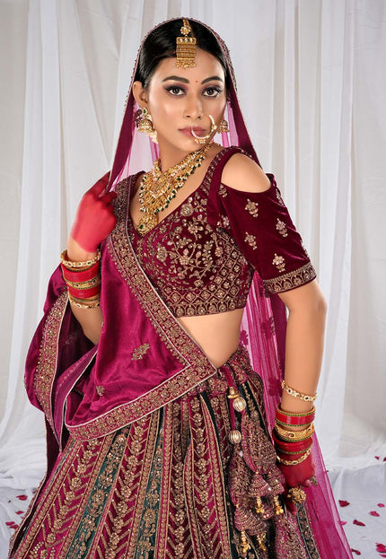 Rani Wedding Lehenga