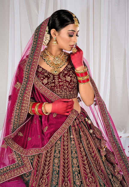 Rani Wedding Lehenga