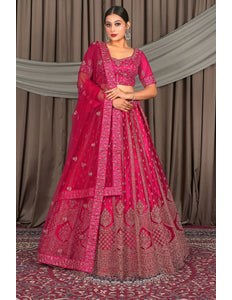 Rani Designer Net Lehenga Choli For Women