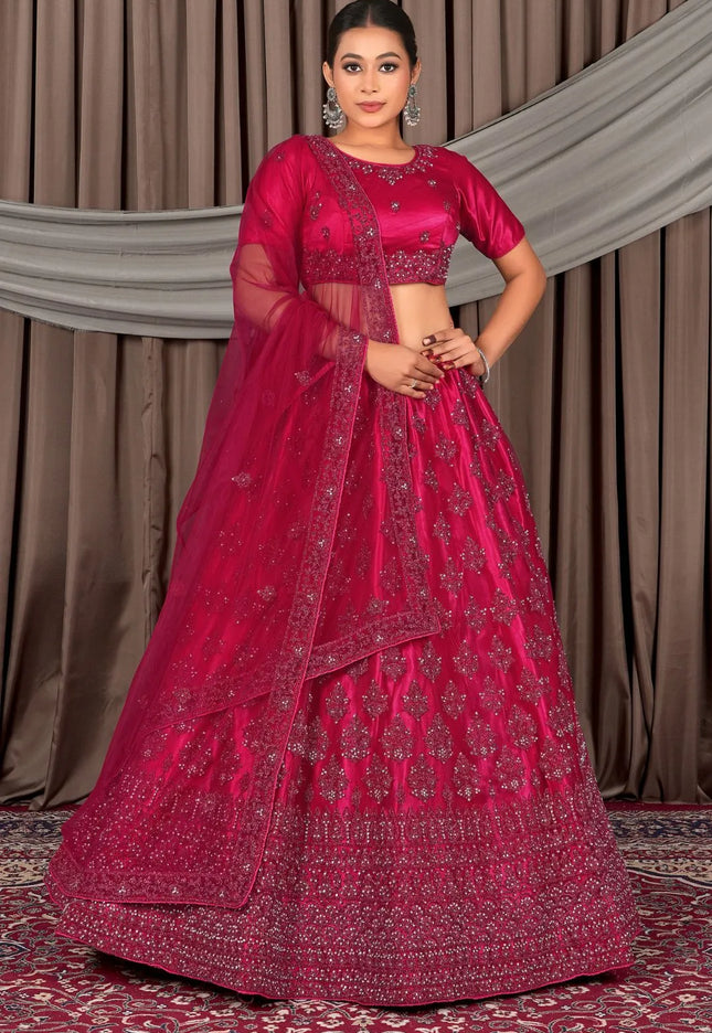 Rani Latest Net Lehenga Choli For Women