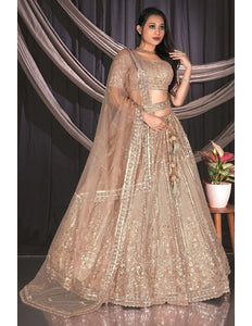 Chiku Traditional Lehenga Choli For Weddings - Gajiwala