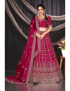 Pink Fendy Designer Lehenga Choli For Events - Gajiwala
